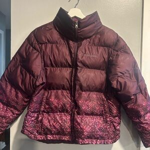 Columbia Kids' Maroon Puffer Jacket